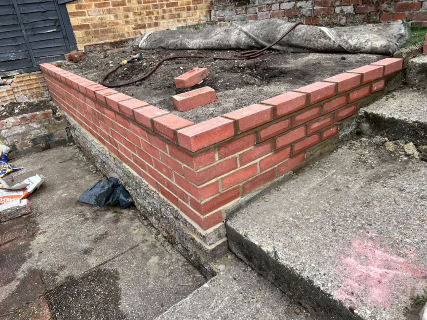 New Brickwork Garden Tilehurst