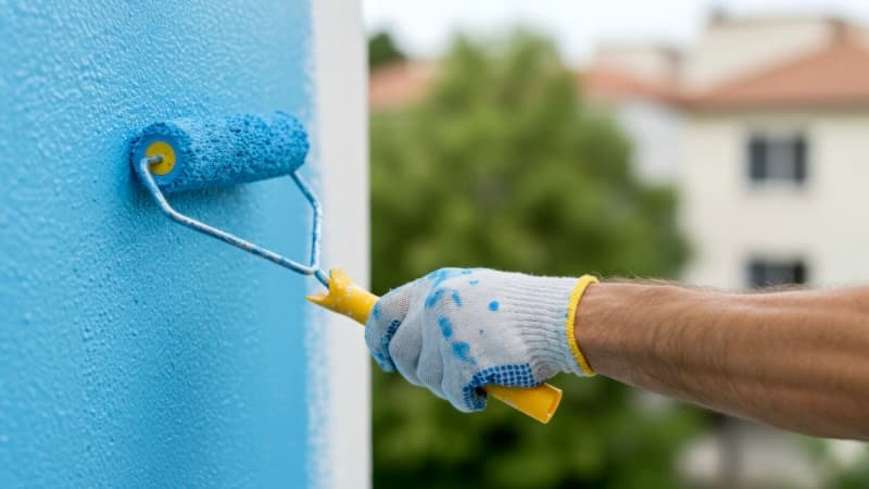 General property maintenance - door hanging shelf fitting and mirror installation by Reading handyman